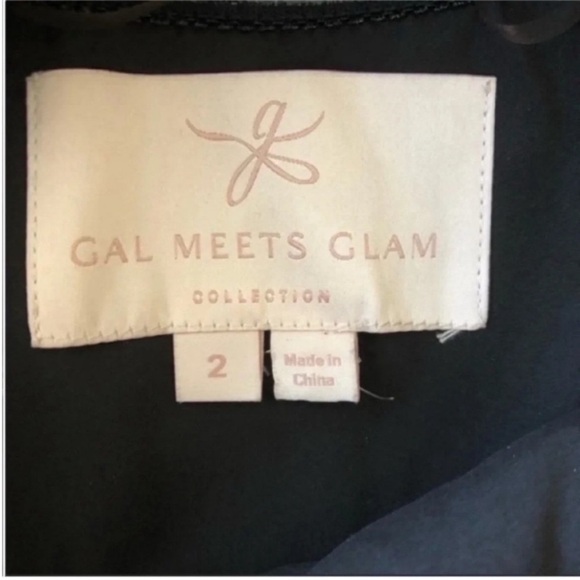 Gal Meets Glam Maude Daisy Floral Bow Mini Dress - Picture 6 of 7